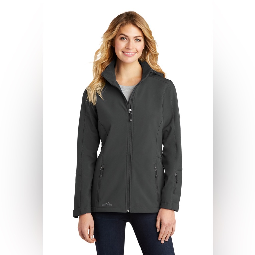 🆕 NWT Eddie Bauer Women’s Softshell Parka, Sz M